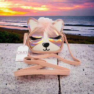 OMG Brand, Corgi, Crossbody Bag, Rose Gold